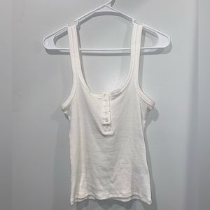 Cotton on body white tank top